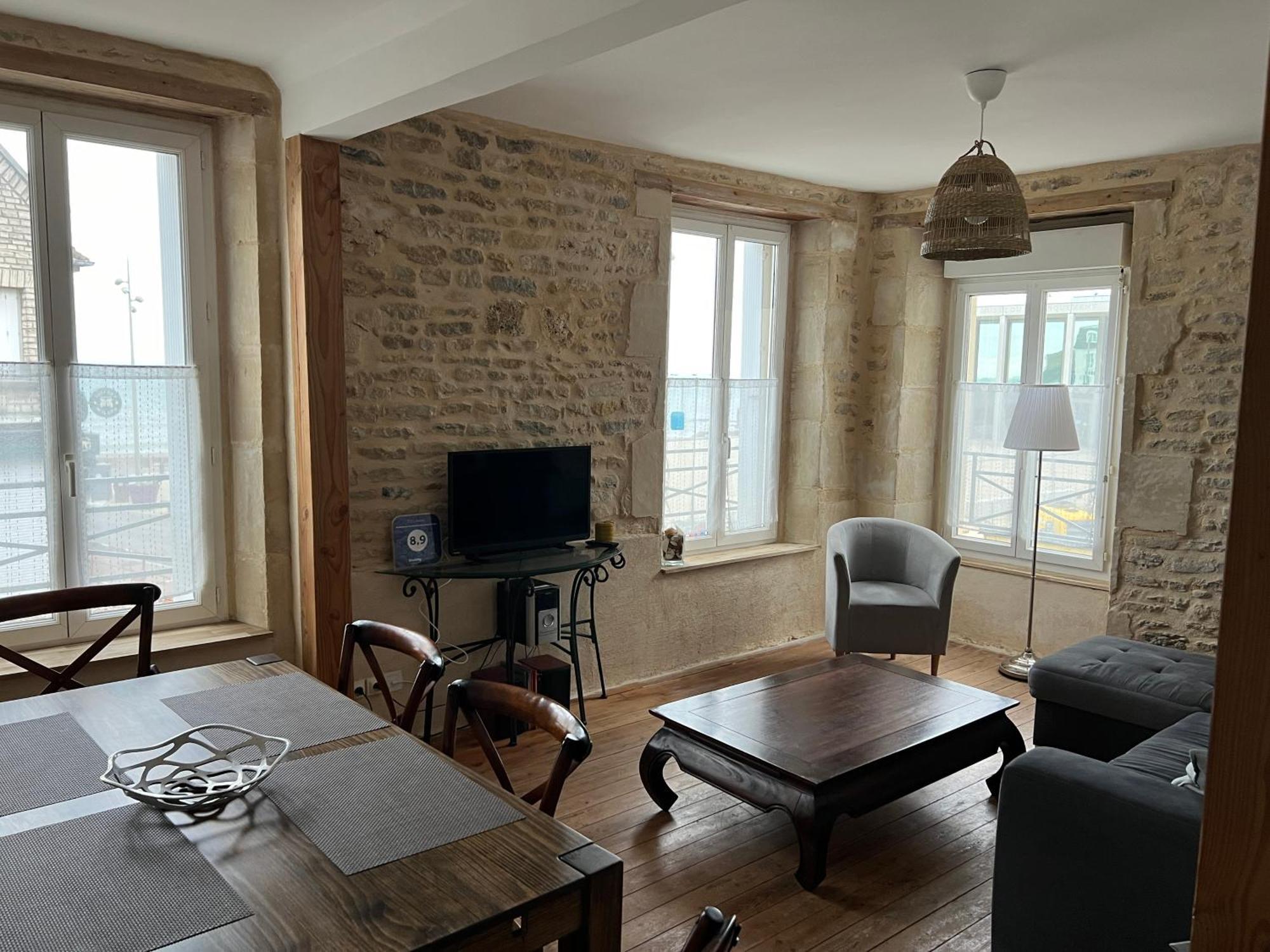 Appartement 3 Pieces Bord De Mer Place Du 6 Juin Arromanches-les-Bains Exterior photo